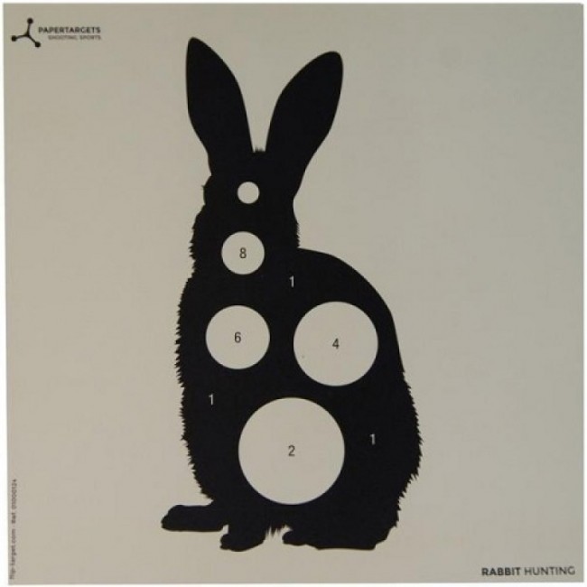Flip Target Range Right LTD Pack Of 50 Rabbit Targets